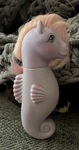 VINTAGE G1 MY LITTLE PONY SEA PURPLE SEALIGHT 1984 CAVALLUCCIO MARINO MLP Hasbro - Foto 1 di 4