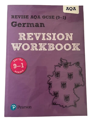 AQA REVISION WORK BOOK (9-1) GERMAN WORKBOOK & GUIDE. - Image 1 of 2