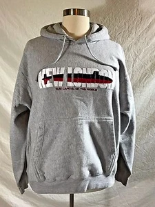 Felpa con cappuccio MV SPORT taglia XXL New London Connecticut USA Sub Capitale del Mondo - Foto 1 di 6