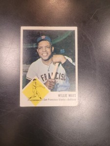 1963 Fleer Willie Mays Card 5