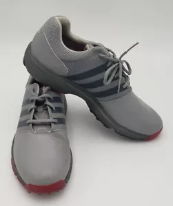 Adidas Mens 360 Traxion Q44714 Gray Blue Golf Soft Spike Shoes Sneakers Size 12 - Picture 1 of 8