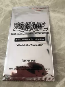 Yugioh Obelisk the Tormentor The Darkside Of Dimensions Movie Card Pack Sealed - Picture 1 of 1