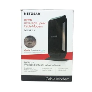 Netgear CM1000 DOCSIS 3.1 Ultra-High Speed Kabelmodem - Open Box - Bild 1 von 10