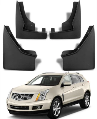 4x nuevos protectores contra salpicaduras delanteros y traseros guardabarros para Cadillac SRX 2010-2017 Foto 1 de 4