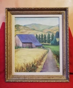 Oil on isorel framed - Picture 1 of 7