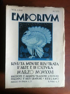 Emporium Vol LXIII n° 375 Marzo 1926 - E15355 - Picture 1 of 1