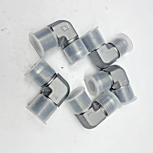 LOT OF 5 / 12 CTX - S TRIPLE - LOK -PIPE 90 DEG 3/4" X 3/4" MALE ELBOW - Picture 1 of 5
