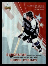 2005-06 McDonald's UD Superstar Spotlight #SS7 Martin St. Louis (ref 237844)