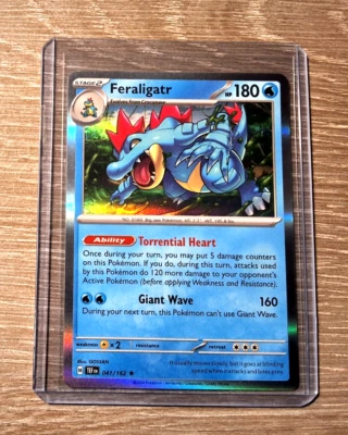 Feraligatr 041/162 Sv05: Temporal Forces Holo - Image 1 of 2