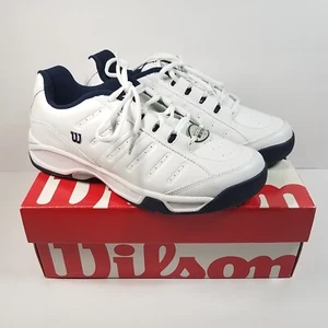 Zapatillas de baloncesto Wilson Advantage Court II 2 blancas para hombre talla 10 - Imagen 1 de 8