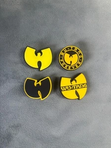 Shoe charms fits croc charms bundle of 4pcs wutang gang retro styles - Picture 1 of 2