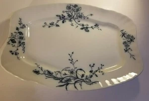 Antique W.H. Grindley & Co England Platter Rustic Marked 5 & F EUC 10.5x14." EUC - Picture 1 of 10