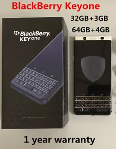 BlackBerry Keyone 32GB 64GB 12MP Single SIM 4G Unlocked Smartphone- New Sealed - Picture 1 of 22