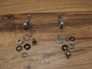 1980's shifters Shimano 600 VIA Japan SL-6200 friction downtube clamp 2 x 6 - Picture 1 of 10