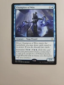 MTG Champion of Wits Hour of Devastation 031/199 Regular Rare - Picture 1 of 1