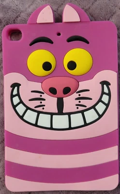 Alice In Wonderland Case iPad Mini and iPad Mini 2 Cheshire Cat 8"X5.5" - Image 1 of 2