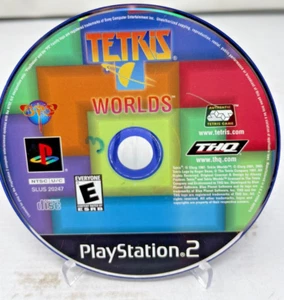 Tetris Worlds Sony PlayStation 2 PS2 Disc Only No Tracking #C33 - Picture 1 of 3