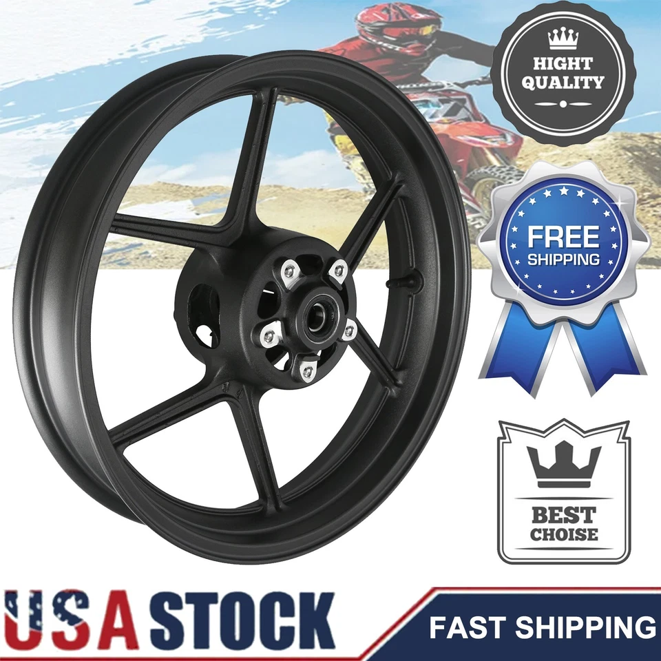 Llanta delantera para Kawasaki ZX10R 2004 2005 Z1000SX 09-11 Z750 ER6N 2009-2012 Foto 1 de 4