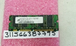 256MB DDR1 PC2700 DDR-333MHz non-ECC Unbuffered CL2.5 100-Pin DIMM LOW DENSITY - Picture 1 of 1