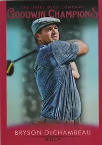 2021 Goodwin Champions Platinum Red Parallel 5 Bryson DeChambeau - Bild 1 von 1