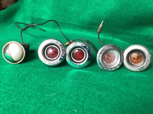 Vtg MOPAR /Chrysler/Dodge side marker lamps; license plate lamp - Picture 1 of 7