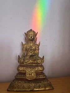 Gilt bronze Buddha Ratanokisin from Thailand 18th Century - Bild 1 von 6