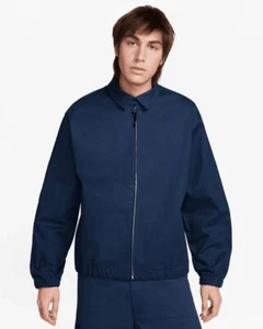 NUEVA Chaqueta de Skate Nike Unisex Mediana SB Tejida Sarga Premium - Azul Marino Medianoche - Imagen 1 de 10
