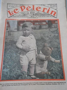 Enfant lauréat d'un concours de beauté Martinus Sluijeter Print 1933 - Picture 1 of 1