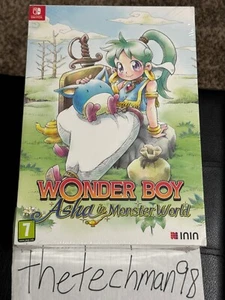 Wonder Boy: Asha in Monster World Collector’s Edition Switch PEGI USA Seller! - Picture 1 of 6