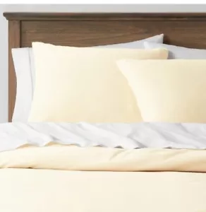 Carressa Linen 800 Thread Count Ivory Queen Full Duvet Cover Egyptian Cotton New - Picture 1 of 6