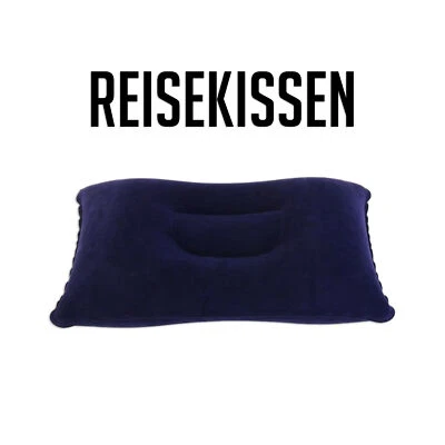 Aufblasbares Reisekissen Outdoor Camping Kissen Kopfkissen Luftkissen Sitzkissen - Bild 1 von 4