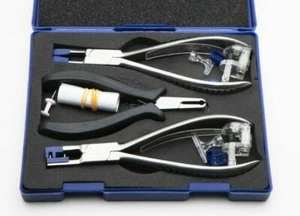 Randlose Brille Zangen Set Demontagewerkzeuge Kit für Reparatur Brillengestell - Bild 1 von 4