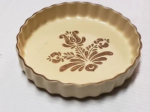 Vintage Pfaltzgraff Village Pattern Stoneware Tray Cream - Picture 1 of 6
