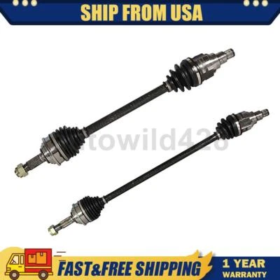 Conjunto de 2 ejes delanteros CV para 1988 1989 1990 1991 1992 Daihatsu Charade Foto 1 de 4