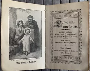 Gebet- und Andachtsbuch 1896, ca. 10 x 7 x 2,5 cm - Bild 1 von 7