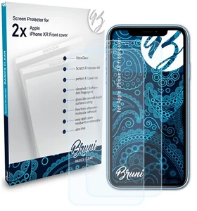 Bruni 2x Écran protecteur pour Apple iPhone XR Front cover Protecteur d'écran - Photo 1 sur 4