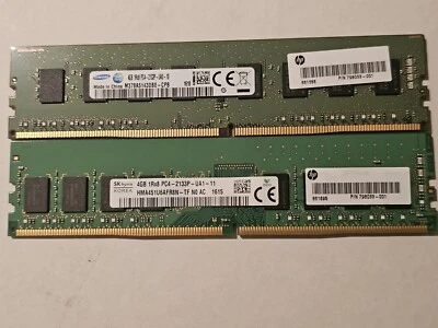 RAM de escritorio Samsung M378A5143db0-cpb 4 GB PC4-17000 DDR4-2133 MHz HP 798033-001 Foto 1 de 3