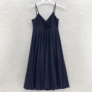 Max and Cleo Gr. XS schwarz ärmellos Herzausschnitt Plissee Kleid verstellbare Träger - Bild 1 von 10