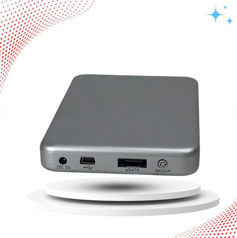 Rocketfish Portable Slim 2.5'' SATA Enclosure  RF-AHD25 W/ Case & 180GB Drive - Image 1 of 3