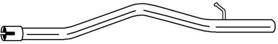 120 cv Tubo gas scarico per Ford Transit Autobus FB, FC, FD, FS, FZ 2.4 Di RWD 2 - Immagine 1 di 1