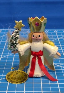 Vtg 1979 Kurt S Adler Christmas Around the World Germany Wooden Ornament 42370 - Picture 1 of 9