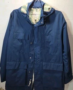 Damen, Damen Windbreaker mit Kapuze Free Assembly Gr. L Jacke dunkelblau SCHÖN  - Bild 1 von 10