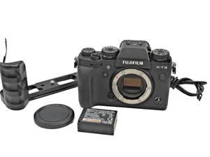 Fuji Fujifilm X-T3 XT3 XT-3 26.1MP Black (Body Only) USB Metal Grip Battery Cap - Picture 1 of 24