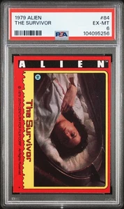 1979 Topps Alien #84 Ripley -The Survivor PSA 6 EX-MT - Picture 1 of 2