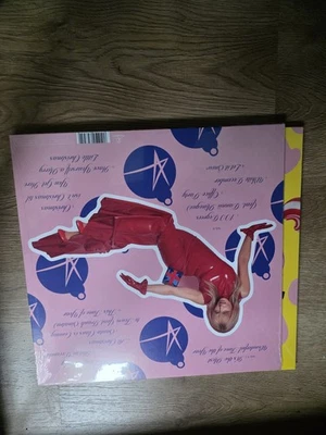 KYLIE MONOGUE - Kylie Christmas 1x RED VINYL 1x BLACK VINYL bundle signed print  - image 1 of 4