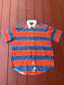 NOS Vintage Ralph Lauren Hemd Herren XL bunt leicht Button Down - Bild 1 von 8