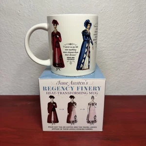 Jane Austen Regency Finery Mug Heat Transforming Color Change Box Tea Coffee - Picture 1 of 9