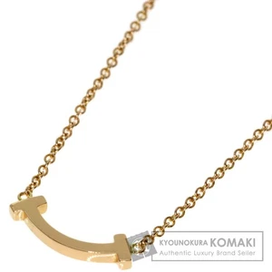 Collar TIFFANY & Co. T Smile K18 oro rosa damas - Imagen 1 de 5