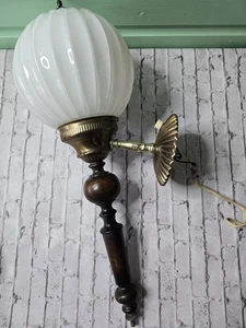 Vintage MCM Taschenlampe LAMPE LEUCHTE Wandleuchte Underwriters Laboratories INC - Bild 1 von 17