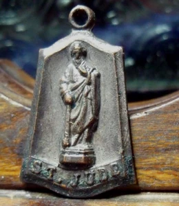 Carmelite Nun's Vintage St. JUDE Impossible & Lost Causes Rosary Medal - Picture 1 of 2